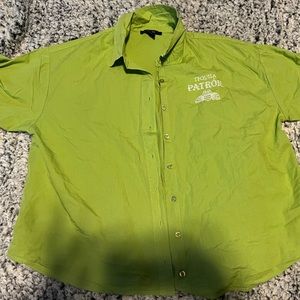 Patron Tequila Button Up